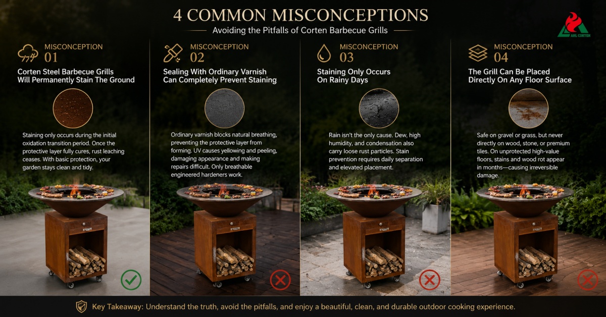 Avoiding the Pitfalls of Corten Barbecue Grills